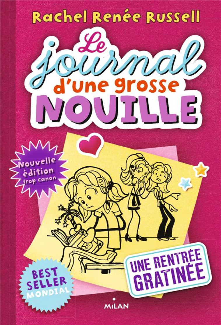 LE JOURNAL D-UNE GROSSE NOUILLE, T01 - RUSSELL RACHEL RENEE - BD Kids