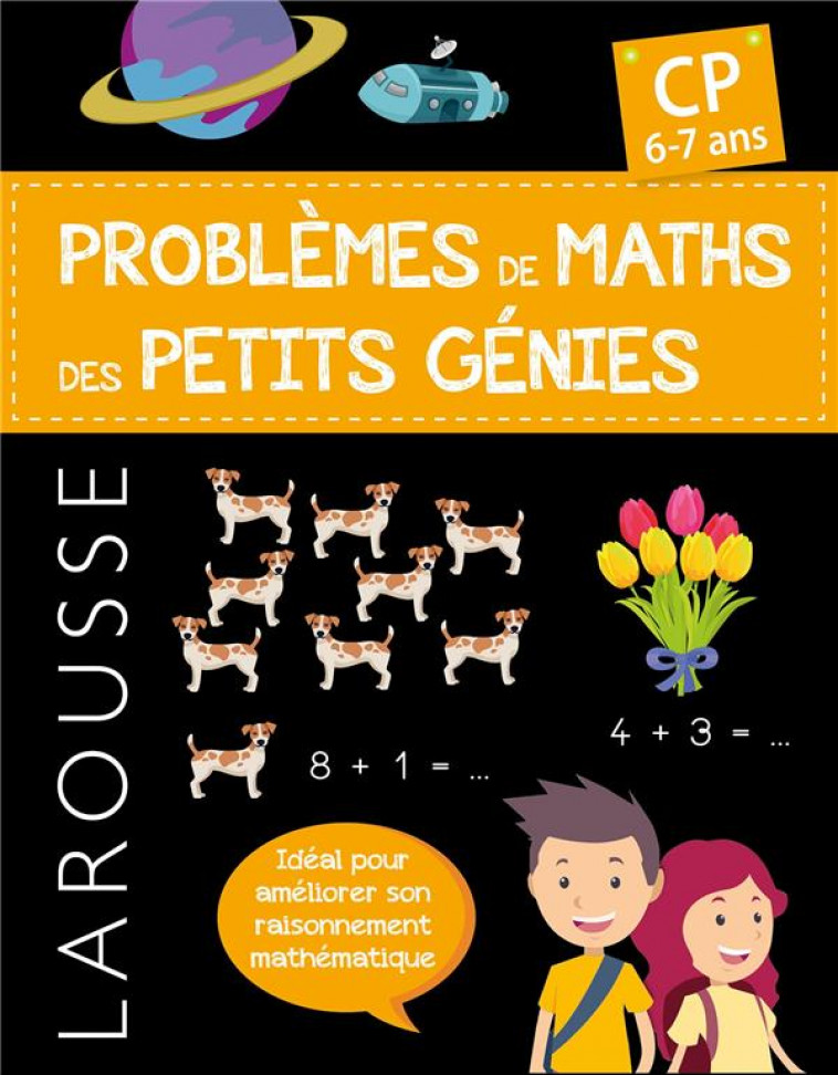 PROBLEMES DE MATHS DES PETITS GENIES CP - XXX - LAROUSSE