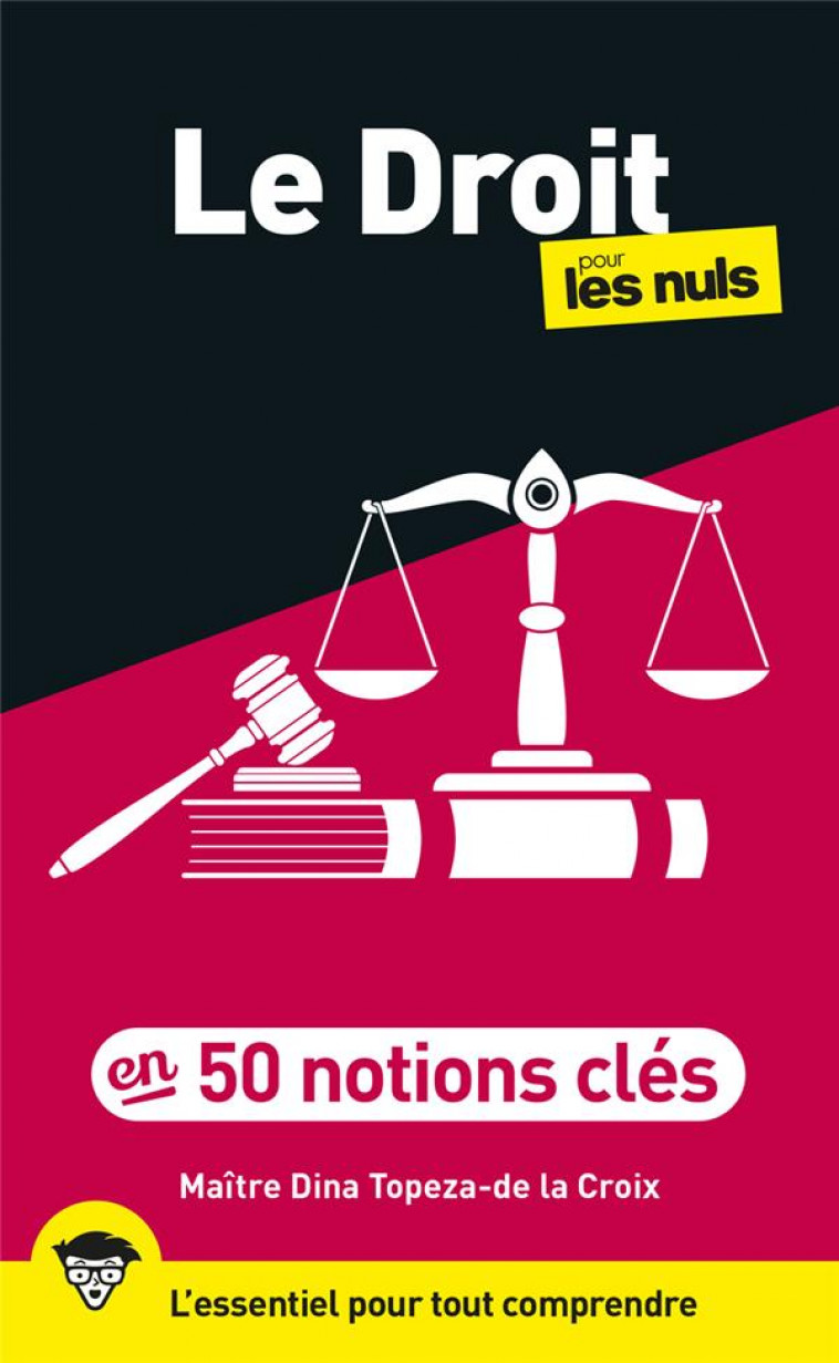 LE DROIT POUR LES NULS EN 50 NOTIONS CLES, 3E ED - TOPEZA-DE LA CROIX D - FIRST