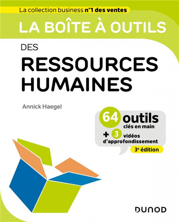 LA BOITE A OUTILS DES RESSOURCES HUMAINES - 3E ED. - HAEGEL ANNICK - DUNOD