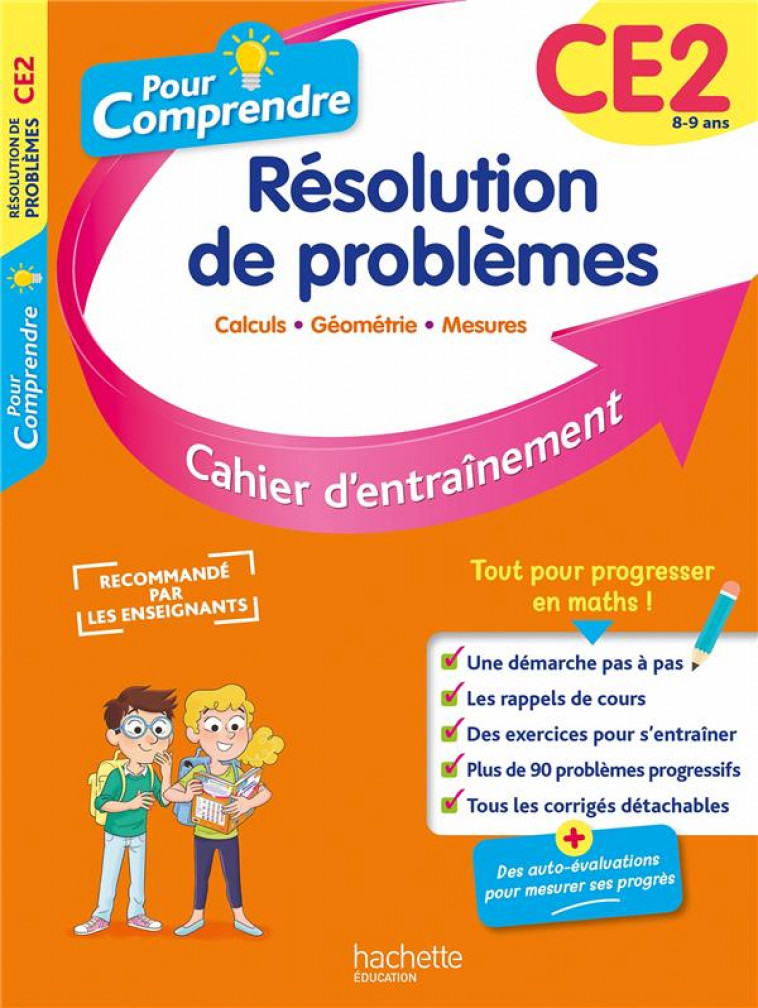POUR COMPRENDRE RESOLUTION DE PROBLEMES CE2 - BERLION/COLLET - HACHETTE EDUC