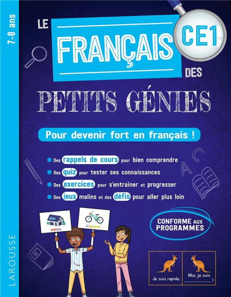 LE FRANCAIS DES PETITS GENIES : TOUT LE CE1 - COLLECTIF - LAROUSSE