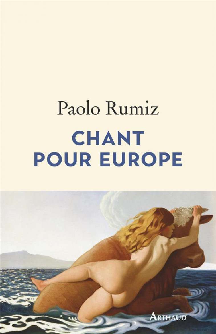 CHANT POUR EUROPE - RUMIZ PAOLO - ARTHAUD