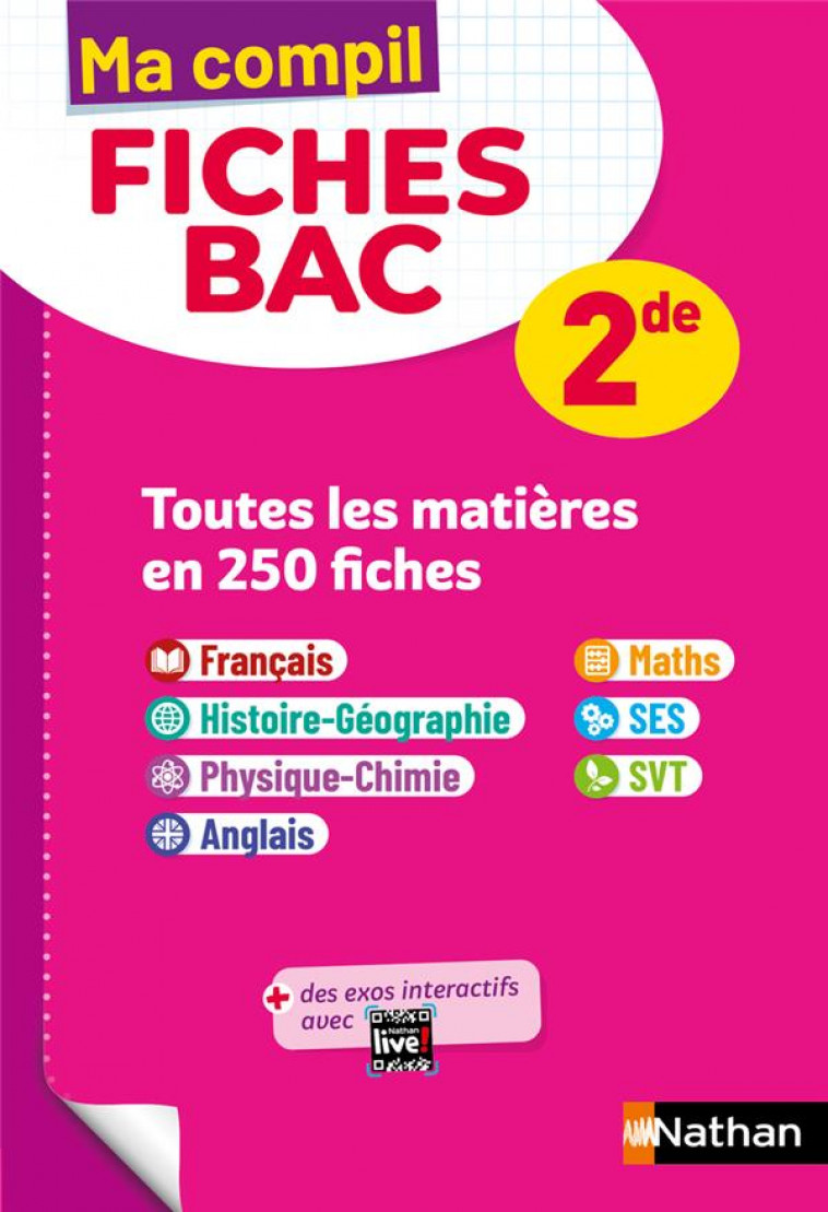 MA COMPIL FICHES BAC 2NDE - PONS-SOUMAH/AILLET - NATHAN