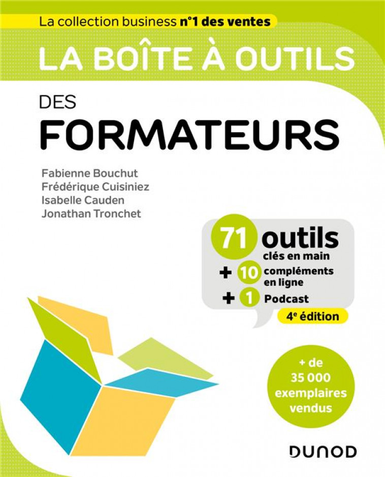 LA BOITE A OUTILS DES FORMATEURS - 4E ED. - BOUCHUT/CUISINIEZ - DUNOD