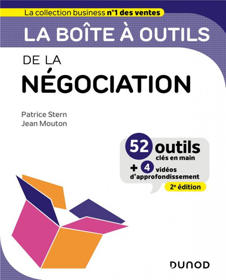 LA BOITE A OUTILS DE LA NEGOCIATION - 2E ED. - STERN/MOUTON - DUNOD