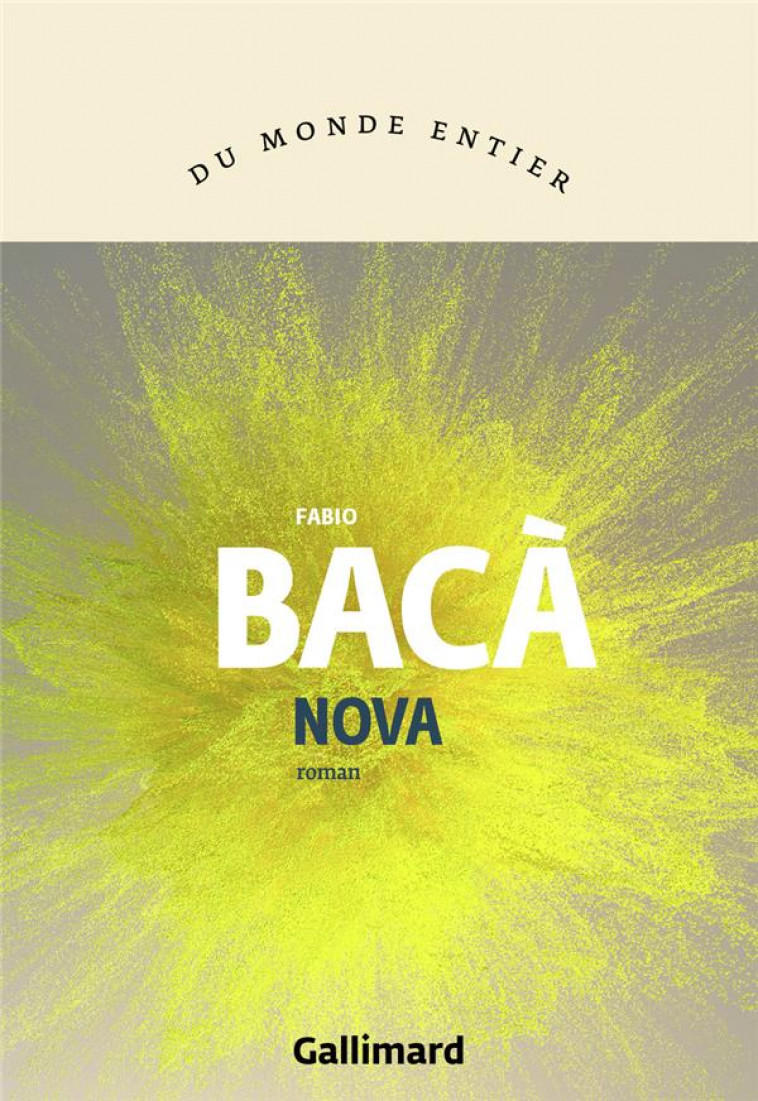 NOVA - BACA FABIO - GALLIMARD