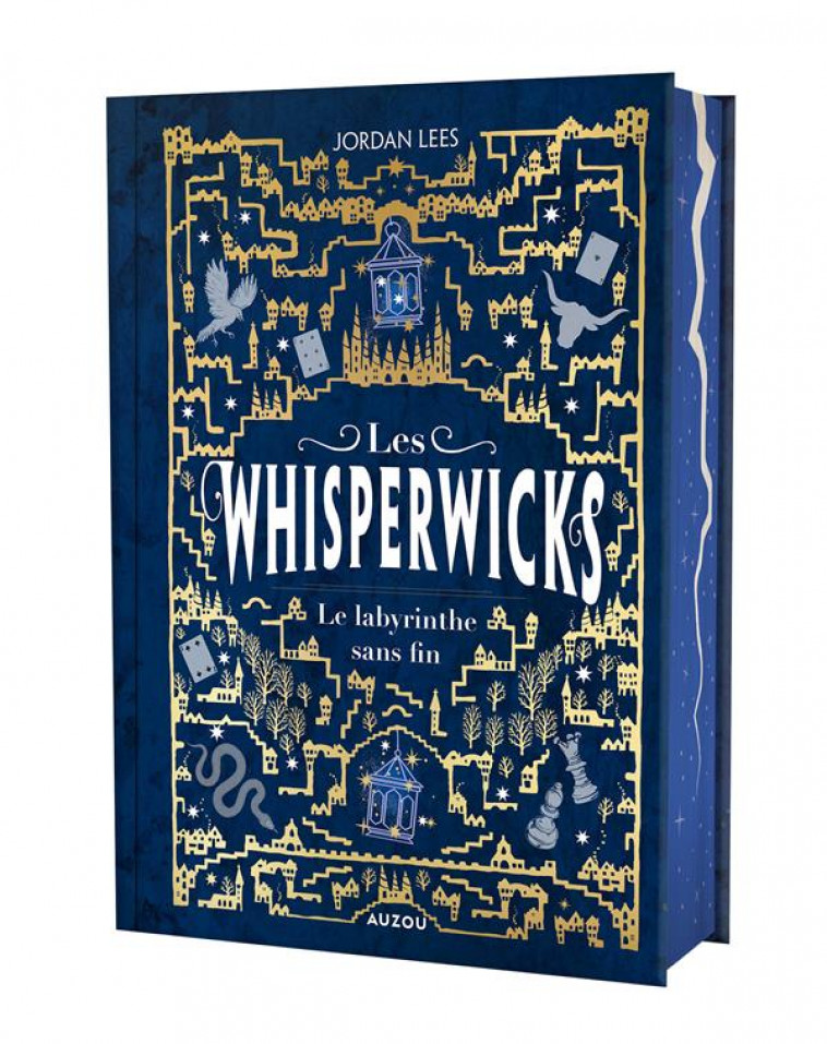 LES WHISPERWICKS - TOME 1 - LE LABYRINTHE SANS FIN - EDITION RELIEE COLLECTOR - LEES/PLENZKE - PHILIPPE AUZOU