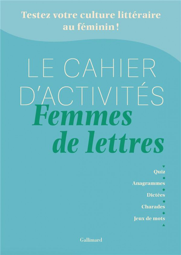LE CAHIER FEMMES DE LETTRES - DHOQUOIS/BIDAN - NC