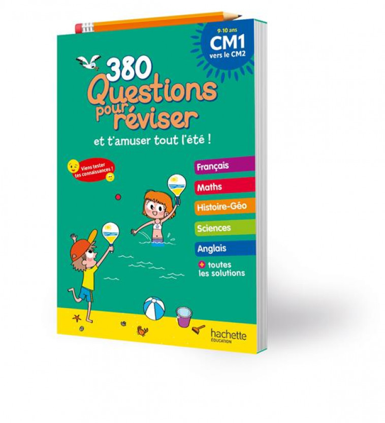 QUESTIONS POUR REVISER - DU CM1 AU CM2 - CAHIER DE VACANCES 2024 - LECREUX/ROUX DE LUZE - HACHETTE