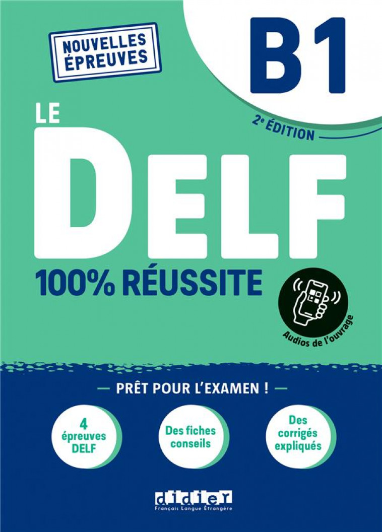 DELF B1 100% REUSSITE - 2021 - LIVRE + ONPRINT - GIRARDEAU/JACAMENT - DIDIER