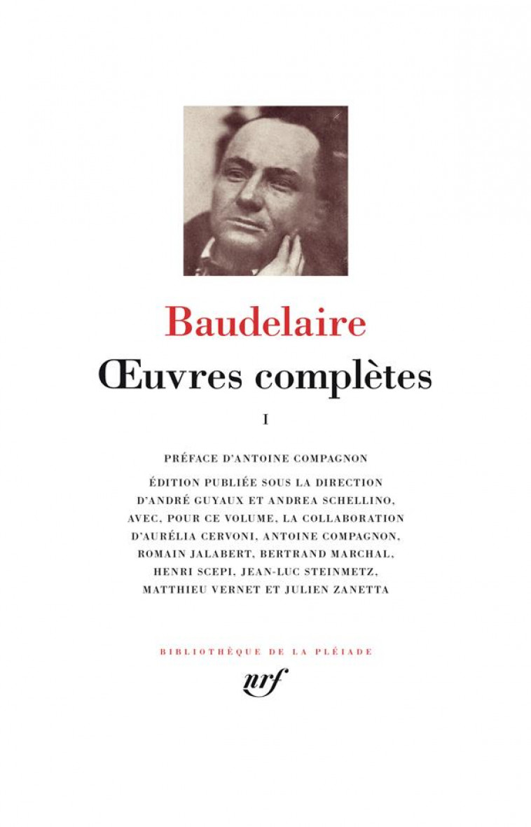 OEUVRES COMPLETES - VOL01 - BAUDELAIRE/COMPAGNON - GALLIMARD