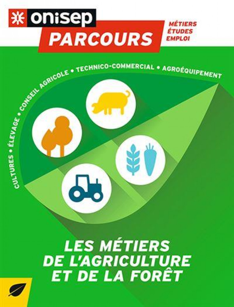 LES METIERS DE L-AGRICULTURE ET DE LA FORET - COLLECTIF - ONISEP