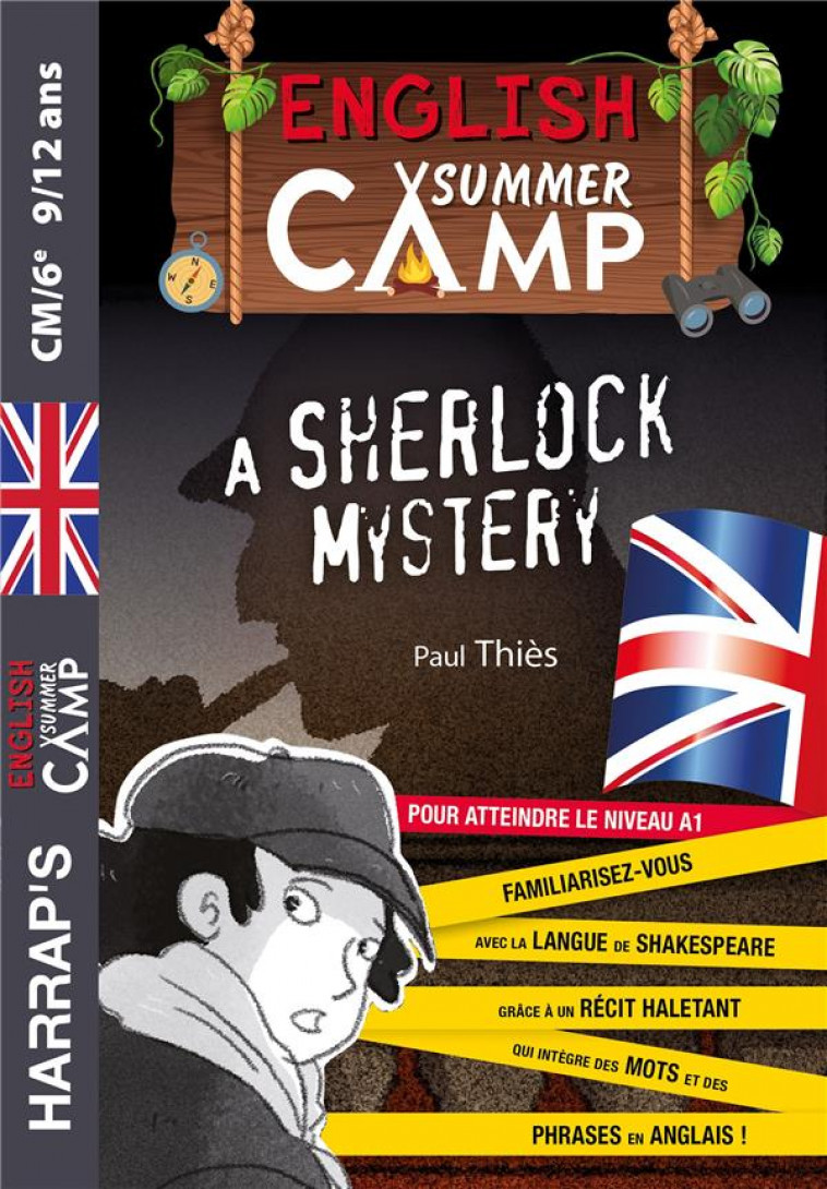 ENGLISH SUMMER CAMP - A SHERLOCK MYSTERY- CM2/6EME - COLLECTIF - LAROUSSE