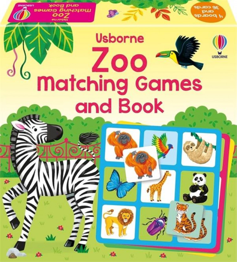 ZOO MATCHING GAMES AND BOOK - NOLAN/EMERSON - NC