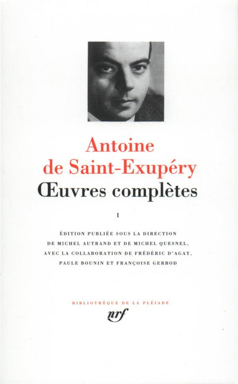 OEUVRES COMPLETES T1 - SAINT-EXUPERY A D. - GALLIMARD