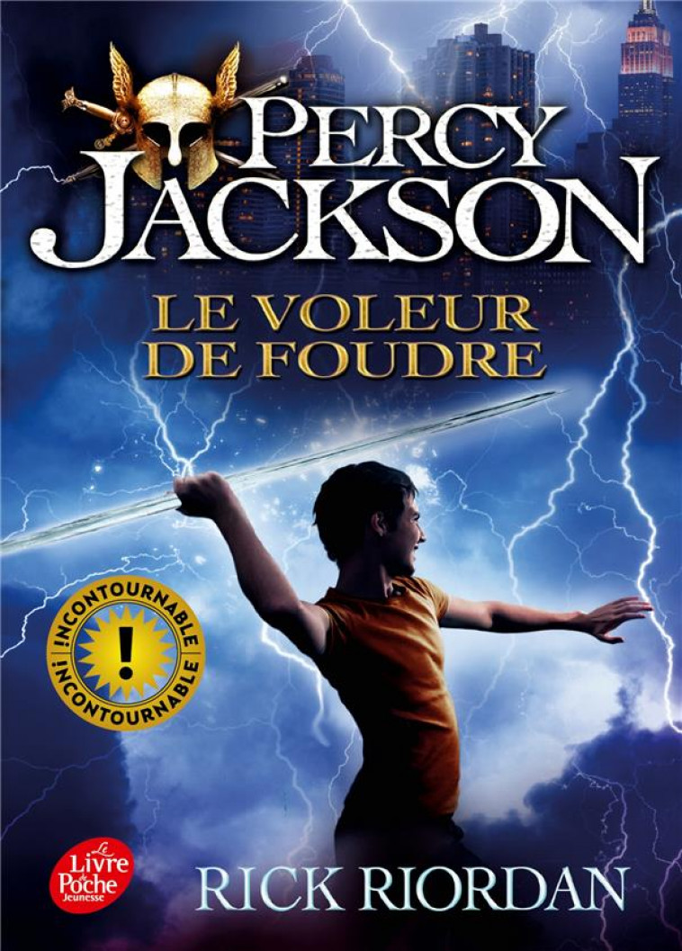 PERCY JACKSON T1 LE VOLEUR DE FOUDRE - RIORDAN RICK - Le Livre de poche jeunesse