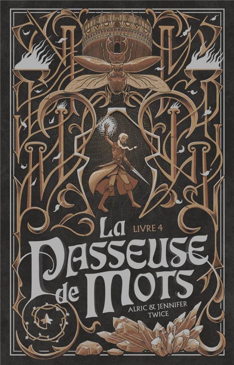 LA PASSEUSE DE MOTS - T0 4 -  LES LARMES DU SAULE - TWICE A & J. - HACHETTE