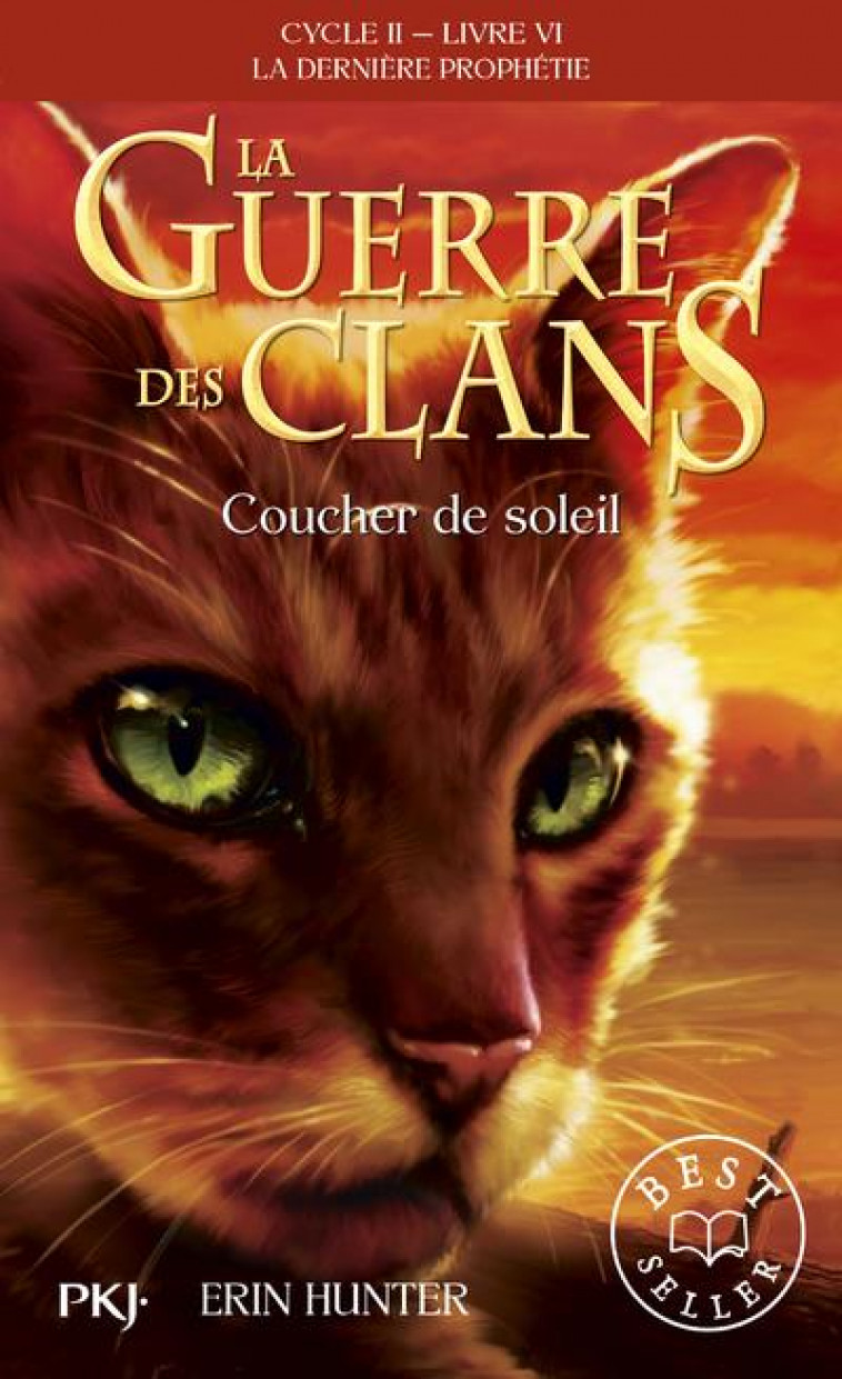 LA GUERRE DES CLANS II LA DERNIERE PROPHETIE - T6 COUCHER DE SOLEIL - HUNTER ERIN - Pocket jeunesse