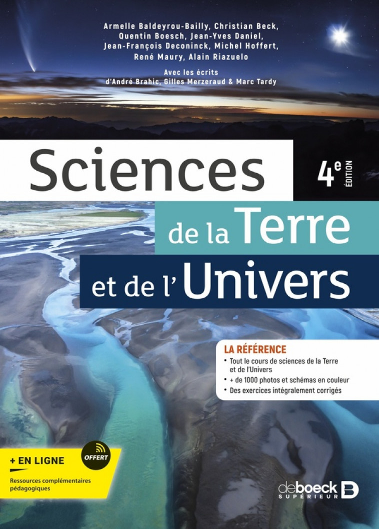 SCIENCES DE LA TERRE ET DE L-UNIVERS - DANIEL/RIAZUELO/BECK - DE BOECK SUP