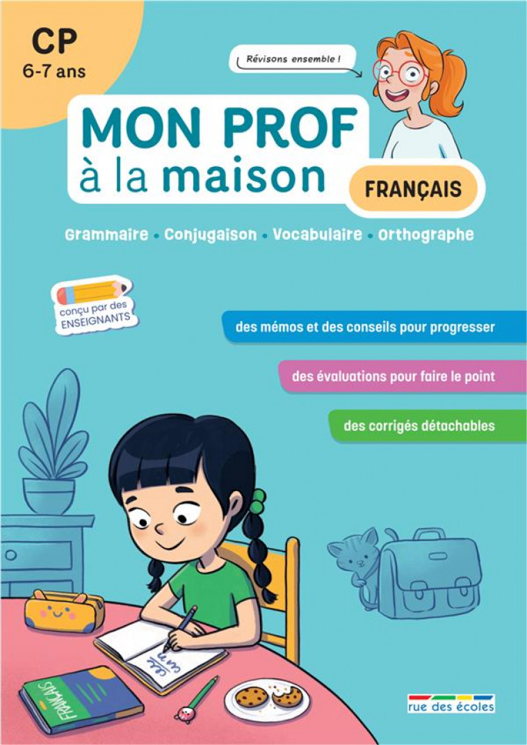 MON PROF A LA MAISON - FRANCAIS CP - TOUT LE PROGRAMME A LA MAISON - METTRA/DENOEL - ANNALES-RDECOLE