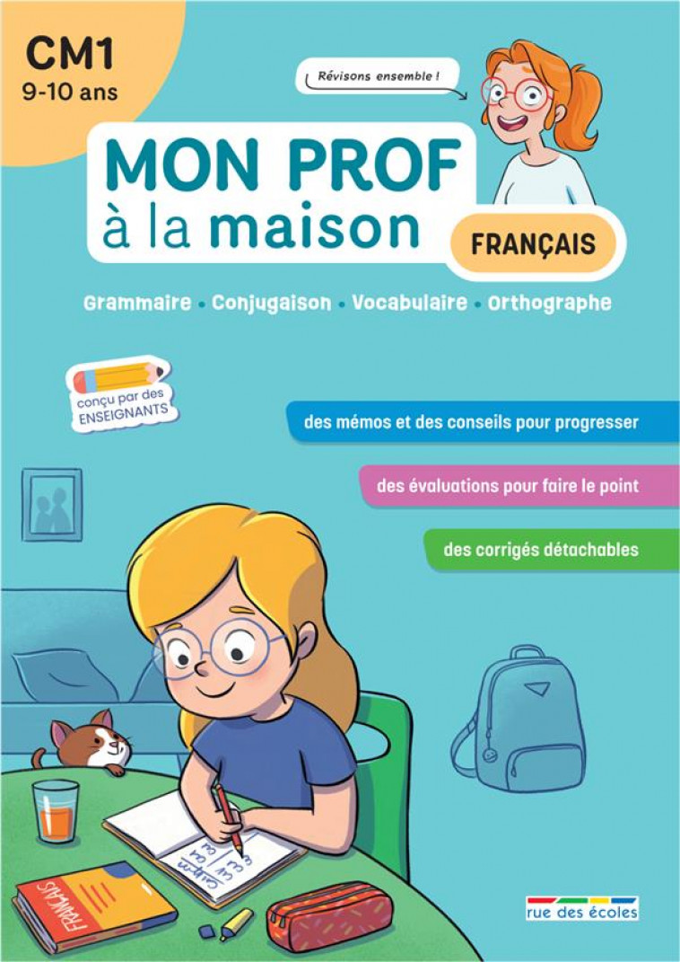 MON PROF A LA MAISON - FRANCAIS CM1 - TOUT LE PROGRAMME A LA MAISON - REMY/DENOEL - ANNALES-RDECOLE