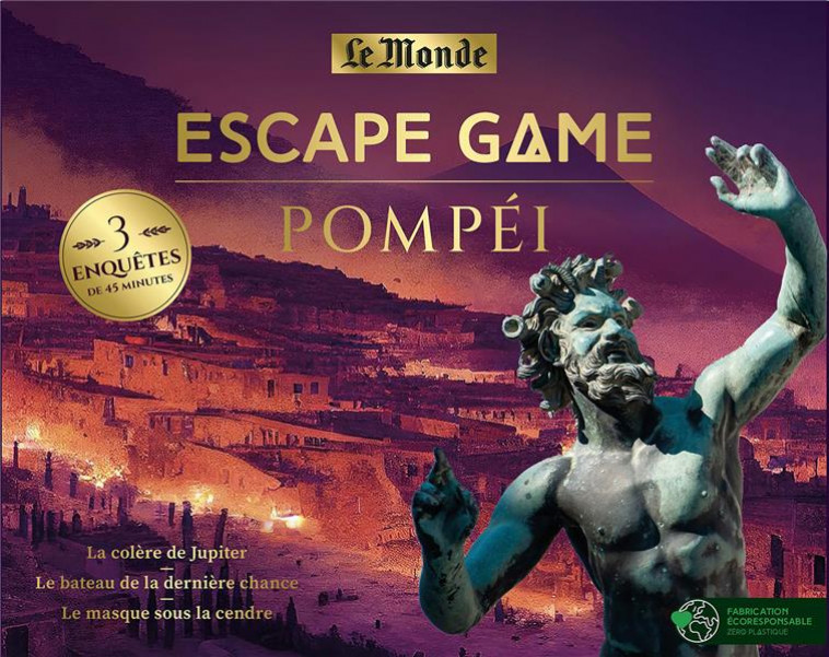 ESCAPE GAME - POMPEI - COLLECTIF - FEMME ACTUELLE