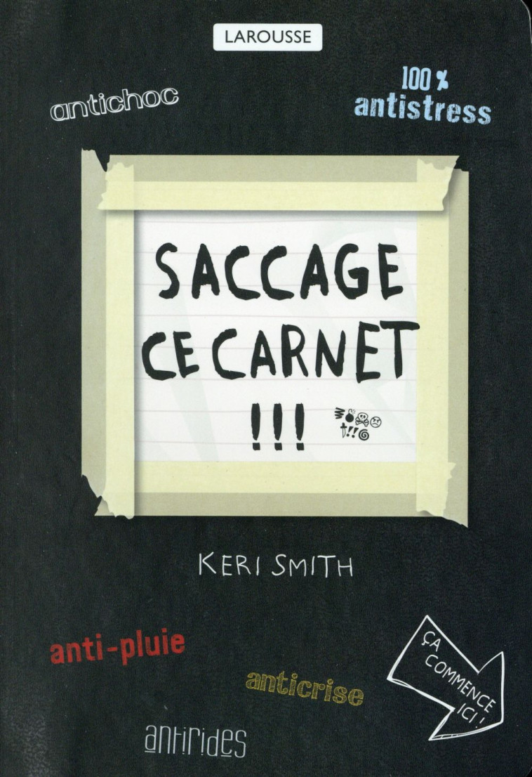 SACCAGE CE CARNET ! - SMITH KERI - Larousse