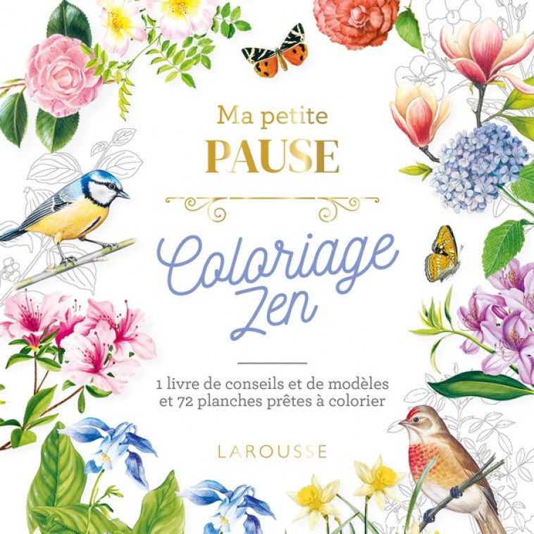 MA PETITE PAUSE COLORIAGE ZEN - XXX - LAROUSSE