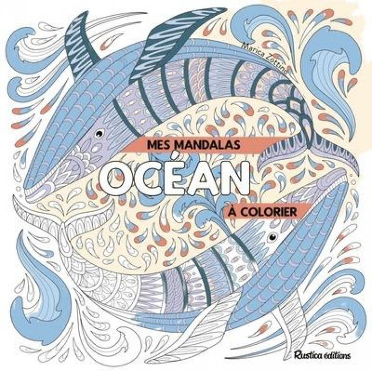 MES MANDALAS OCEAN A COLORIER - XXX - NC